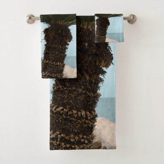 Ischia Ponte Oceanfront Palm Serenity 1 Badhandtuch Set (Insitu)