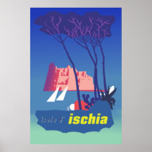 Ischia Reiseplakat