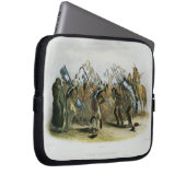 Ischoha-Kakoschochata, Tanz des Mandan Laptopschutzhülle (Vorne Rechts)