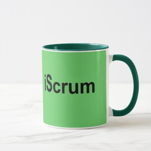 iScrum Rugby-Gedränge-T-Shirt Tasse (Rechts)