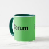 iScrum Rugby-Gedränge-T-Shirt Tasse (Vorderseite Links)