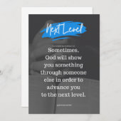 ISD-Angebot auf der nächsten Ebene Einladung (Vorne/Hinten)