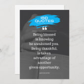 ISD-Angebot Einladung (Vorne/Hinten)