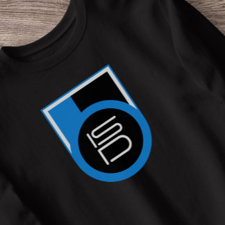 ISD Black Blue White Streetwear Urban Sweatshirt