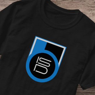 ISD Black Blue White Streetwear Urban T-Shirt
