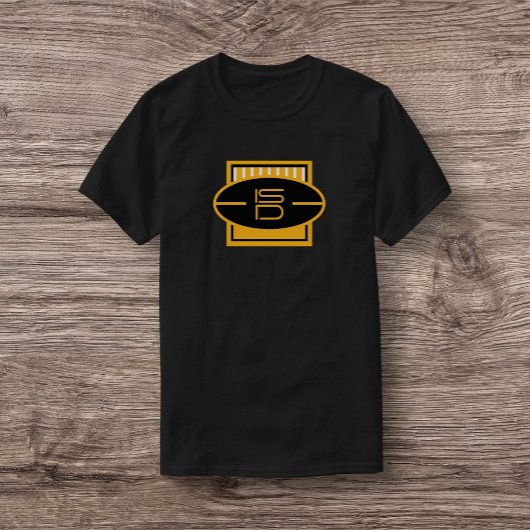 ISD Black & Gold Football T - Shirt