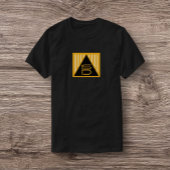 ISD Black & Gold Triangle Symbol T - Shirt