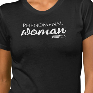 ISD Damen Phenomenal Woman Slim Fit T-Shirt 