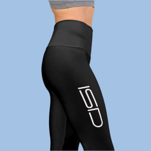 ISD Damen Sportbekleidung Retro Hochtaillierte Cap Capri Leggings