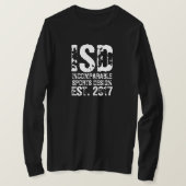 ISD Est 2017 Basic Long Sleeve T - Shirt (Design vorne)