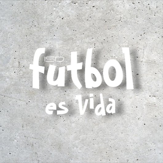 ISD Futbol es Vida Basic T - Shirt