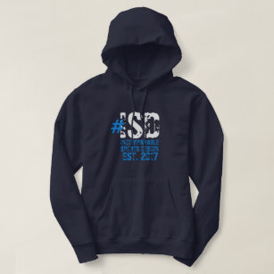 ISD Hashtag Mens Basic Hooded Sweatshirt