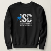 ISD Hashtag Womens Basic Sweatshirt (Design vorne)