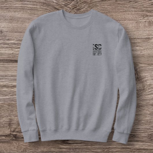 ISD Herren Basic Sweatshirt