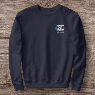 ISD Herren Hash Tag Crewneck Sweatshirt