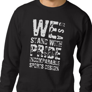 ISD Herren Stand With Pride Crewneck Sweatshirt