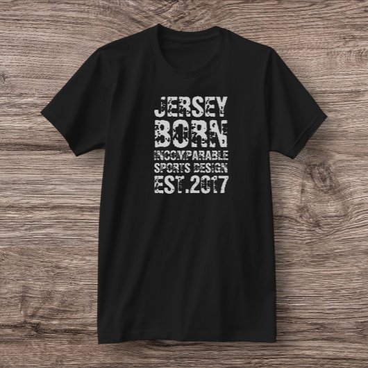 ISD Jersey Geboren Basic T - Shirt