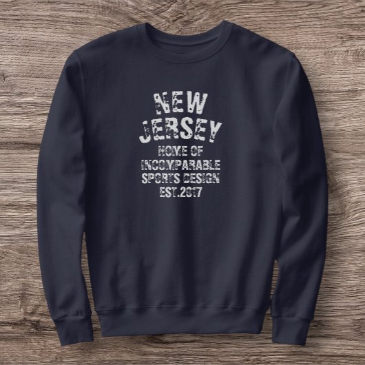 ISD NJ-Zuhause der ISD-Crewneck Sweatshirt