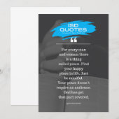 ISD-Quotes Einladung (Vorne/Hinten)
