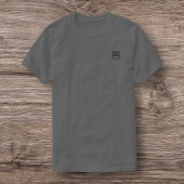 ISD Unisex Black Logo Basic-T - Shirt