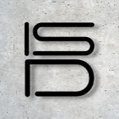 ISD Unisex Black Logo Basic-T - Shirt