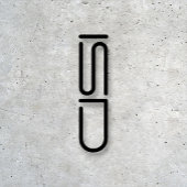 ISD Unisex Black Logo Basic-T - Shirt