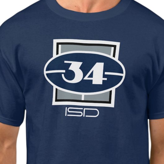 ISD Unisex-Nummer-T - Shirt