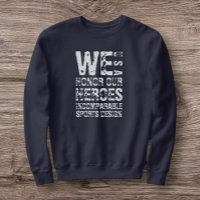 ISD We Honour Our Heroes Sweatshirt