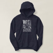ISD We Salute unser gefallenes Basic Pullover Swea (Design vorne)