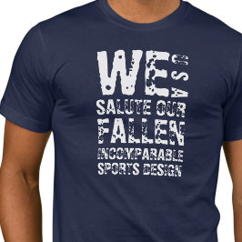 ISD Wir begrüßen unseren gefallenen T - Shirt