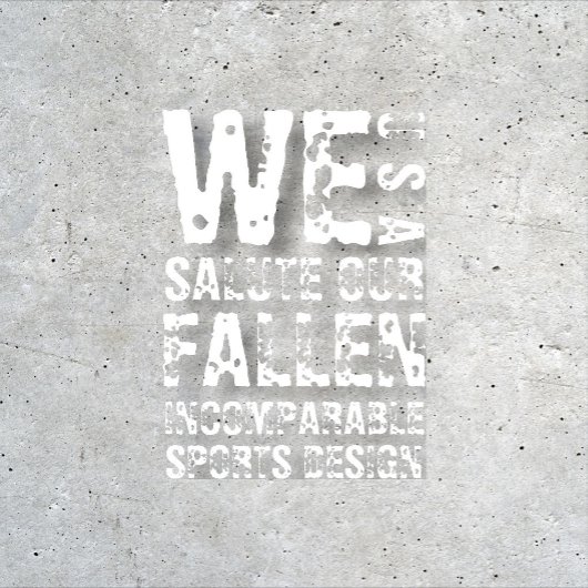 ISD Wir begrüßen unseren gefallenen T - Shirt