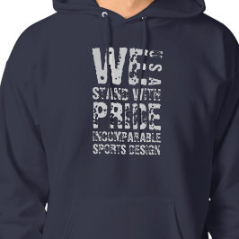 ISD Wir stehen mit Stolz zu USA Pullover Hoodie