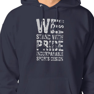 ISD Wir stehen mit Stolz zu USA Pullover Hoodie