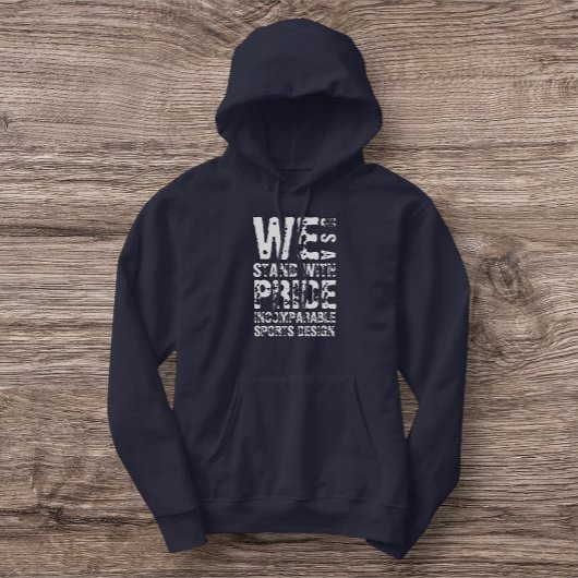 ISD Wir stehen mit Stolz zu USA Pullover Hoodie
