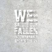 ISD Wir würdigen unseren gefallenen Langschläfer-T T-Shirt