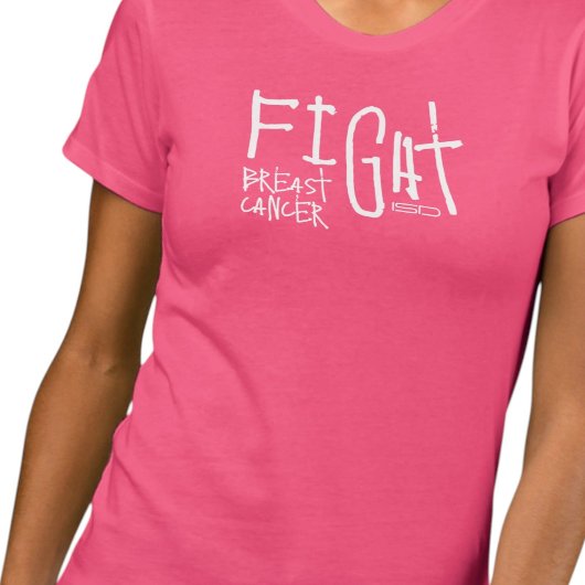 ISD Women's Fight Breast Cancer T-Shirt