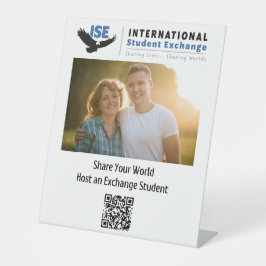 ISE Pedestal Sign, 10" x 12" Sockelschild