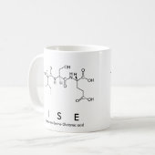 Ise Peptidname Tasse (Vorderseite Links)