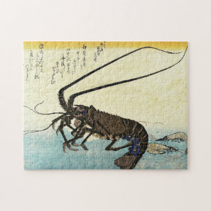 Iseebi & Ebi - Kraubfische (Spiny Lobster) und Gar Puzzle