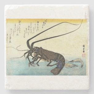 Iseebi & Ebi - Kraubfische (Spiny Lobster) und Gar Steinuntersetzer