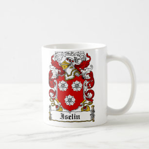 Iselin Familienwappen Kaffeetasse