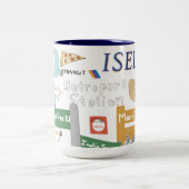 Iselin, NJ Doodle Tasse (Mittel)