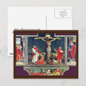 Isenheim Ehemaliger Altar in Antonine Isenhe Postkarte (Vorne/Hinten)