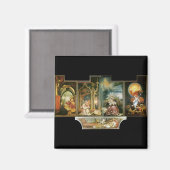 Isenheimer Altar, Mathis Gothart Grünewald Magnet (Vorderseite/Rückseite)