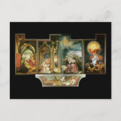 Isenheimer Altar, Mathis Gothart Grünewald Postkarte (Vorderseite)