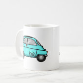 isetta hellblau kaffeetasse (Vorderseite Links)