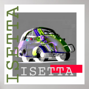 Isetta Plakat