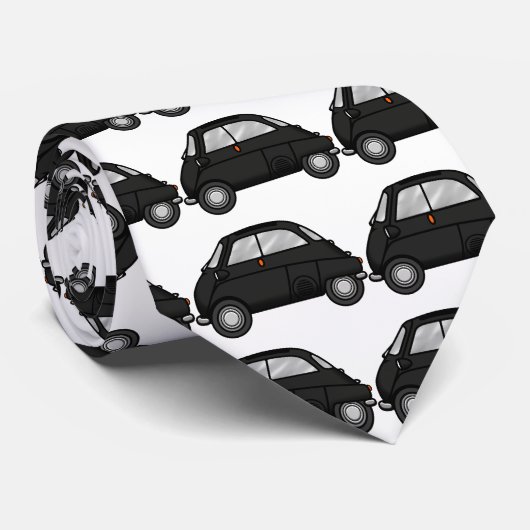 isetta Schwarzes Krawatte (Gerollt)