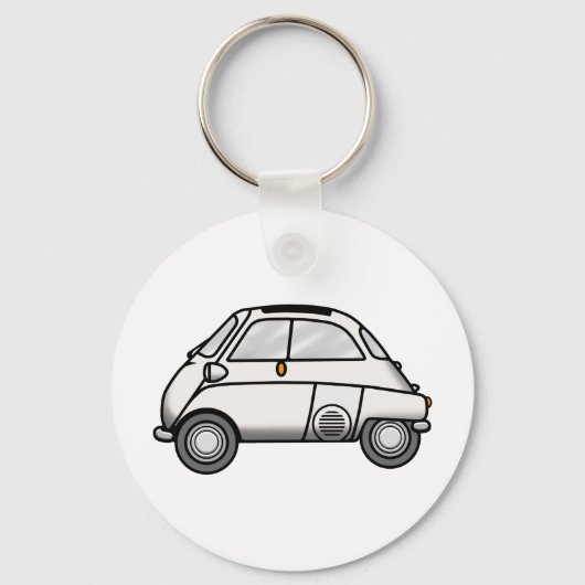 Isetta white schlüsselanhänger (Vorderseite)