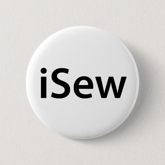 iSew Knopf Button (Vorderseite)